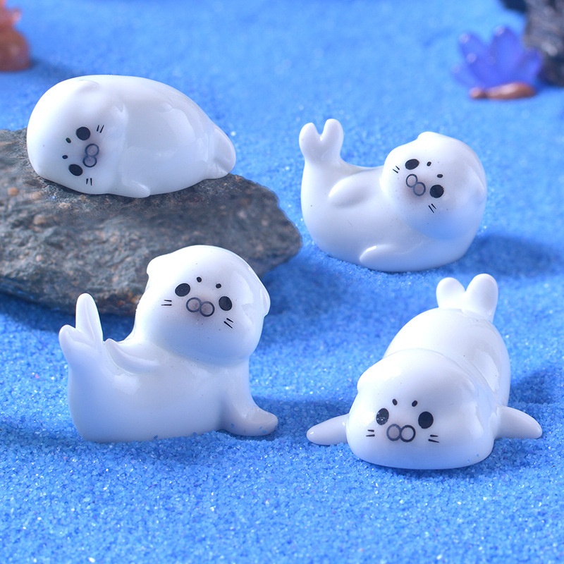 Mini Sea Lion Figurines for Mi - Aquarium Fish Only recension och pris